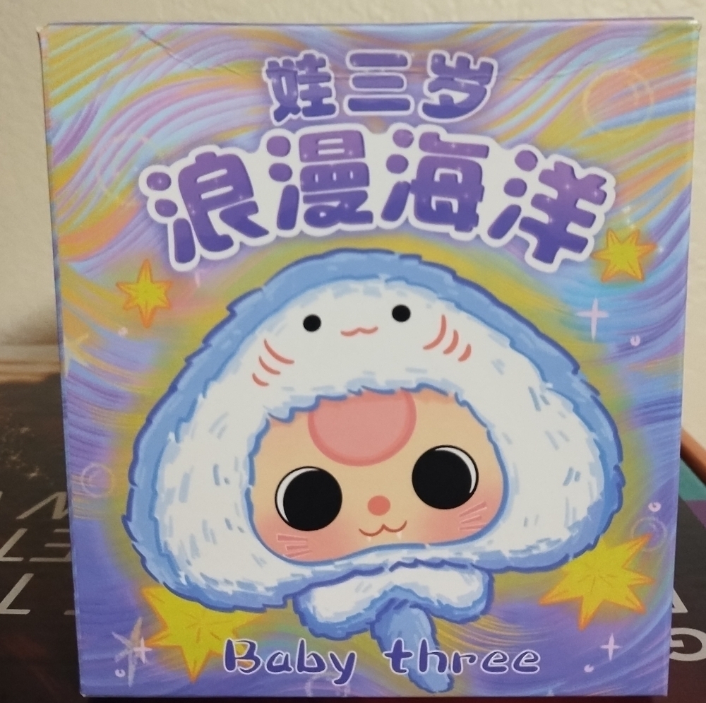 Pop Mart-Baby Three-Romantic Ocean- Blinf Box Plushie